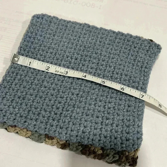 Hand Crocheted Washcloth/Dishcloth - Set of 3 - Picture 6 of 6